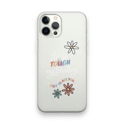 Tough Life: iPhone 12 Pro Transparant Hoesje