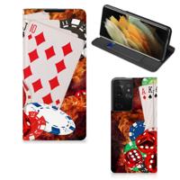 Samsung Galaxy S21 Ultra Hippe | Standcase | Casino