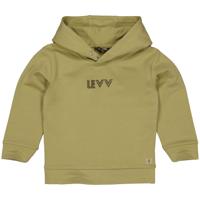 LEVV Little Jongens hoodie - Pax - Olijf groen