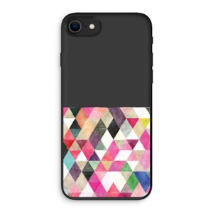 Gekleurde driehoekjes: iPhone 8 Biologisch afbreekbaar hoesje