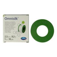 Hartmann Omnisilk hechtpleister kunstzijde 2.5cm x 9.2m