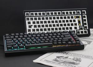 Ducky Tinker 75 toetsenbord Gamen USB Amerikaans Engels Zwart