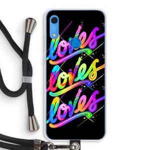 Loves: Huawei Y6s Transparant Hoesje met koord
