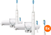 Philips Sonicare DiamondClean 9000 HX9913/17 Duo Pack + opzetborstels (8 stuks)