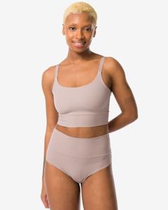 HEMA Damesstring Hoge Taille Ultimate Comfort Beige (beige)