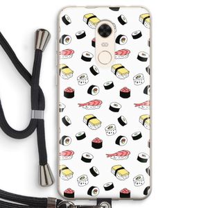 Sushi time: Xiaomi Redmi 5 Transparant Hoesje met koord