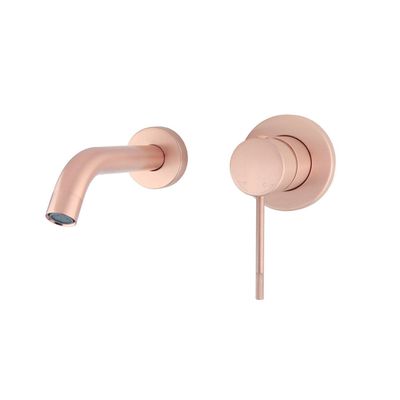Best Design Exclusive Lyon Decorata inbouw wandmengkraan uitloop=20cm rosé mat goud 4010570