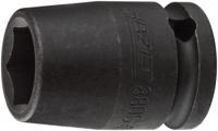 HAZET Krachtdopsleutel 880S-13 · 3/8 inch (10 mm) vierkant hol · Buiten-zeskant-tractieprofiel · SW 13 mm