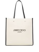 Jimmy Choo sac cabas N/S médium - Tons neutres - thumbnail