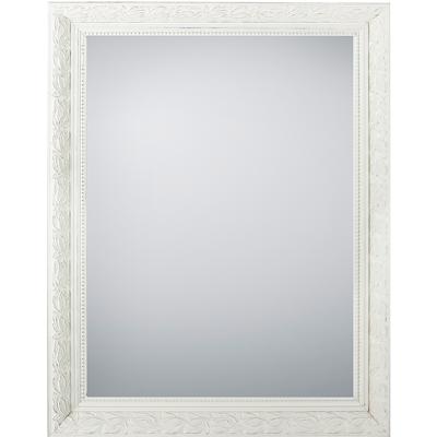 Spiegel - Trion Naja - Wandspiegel - 55x70cm - Hout - Wit