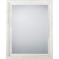 Spiegel - Trion Naja - Wandspiegel - 55x70cm - Hout - Wit