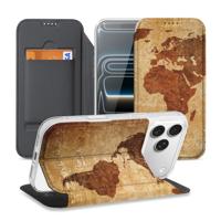 Apple iPhone 17 Pro Max | Book Case | Wereldkaart