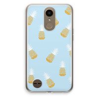 Ananasjes: LG K10 (2017) Transparant Hoesje