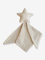 Knuffeldoek ster - MUSHIE ecru Knuffeldoek ster - MUSHIE ecru