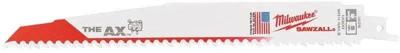 Milwaukee Heavy duty AX reciprozaagbladen voor hout met spijkers AX 230-25 stuks - 48008026