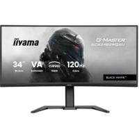 Iiyama G-Master Black Hawk GCB3482WQSU-B1 34 Utra Wide Quad HD 120Hz VA Gaming Monitor