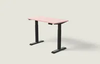 Desktronic HomeOne bureau Zwart / Zachtroze / 120x60 cm
