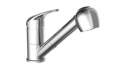 Schutte SUPRA ééngreepsmengkraan keuken met uittrekbare sproeier | chroom
 97700