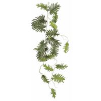 Mica Decoration kunstplant slinger Philodendron Selloum - groen - 115 cm - Kamerplant snoer - Kunstplanten