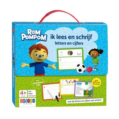 WPG Uitgevers Rompompom ik lees en schrijf koffer