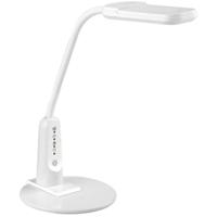 LED Bureaulamp 6W - Dimbaar en Aanpasbare Kleur - Mat Wit Kunststof