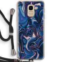 Mirrored Mirage: Samsung Galaxy J6 (2018) Transparant Hoesje met koord