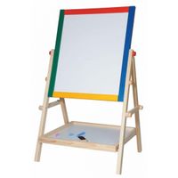 Houten schoolbord staand 38 x 65,5 cm