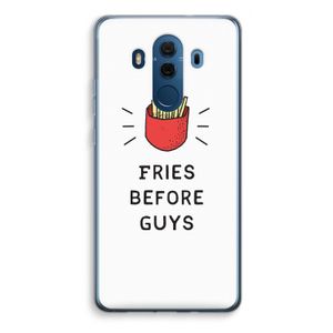 Fries before guys: Huawei Mate 10 Pro Transparant Hoesje