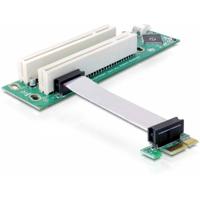 Delock PCI-E/2x PCI 2 poorten Riser-kaart PCIe