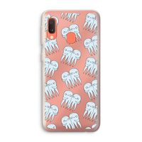 Octopussen: Samsung Galaxy A20e Transparant Hoesje