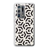 Crazy pattern: Huawei P40 Pro Plus Transparant Hoesje