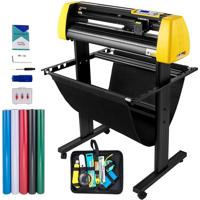 VEVOR 87 cm vinylsnijder/plotter tekensnijmachine Software 3 messen LCD