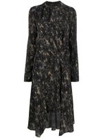 ISABEL MARANT robe Umaima à coupe mi-longue - Noir