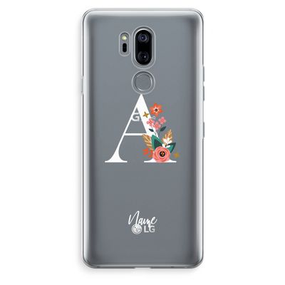 Pink Bouquet: LG G7 Thinq Transparant Hoesje