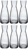 Bormioli Rocco Karaffen Ypsilon - Transparant - 1 liter - 6 stuks
