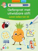 Oefenpret Met Uitwisbare Stift Leren Tellen Tot 10