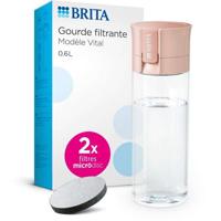 BRITA waterfles met filter - inclusief 2 microdiscs - Abrikoos