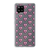 GIRL POWER: Samsung Galaxy A42 5G Transparant Hoesje