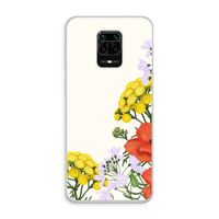 Wilde bloemen: Xiaomi Redmi Note 10 Lite Transparant Hoesje