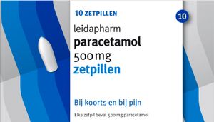 Leidapharm Paracetamol Zetpil 500mg
