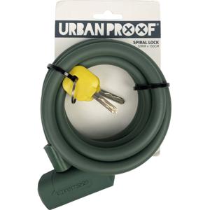 Urban Proof Spiral Lock 12 mm* 150 cm Matgroen