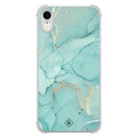 iPhone XR shockproof hoesje - Touch of mint