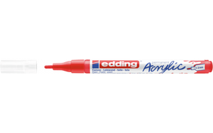 Acrylmarker edding e-5300 fijn verkeersrood