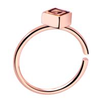 Continuous Ring Met roségoud verguld chirurgisch staal Piercingringen