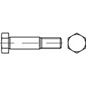 TOOLCRAFT TO-6855774 Zeskant passchroeven M8 32 mm Buitenzeskant DIN 609 Staal 25 stuk(s)