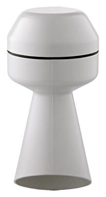 Grothe HUPE 630 8V AC Bedrade sirene Binnen/buiten Grijs