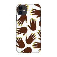 Hands dark: Volledig geprint iPhone 11 Hoesje