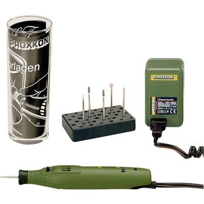 Proxxon Micromot GG12 Graveermachine Incl. accessoires, Incl. koffer 11-delig 18 W