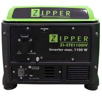 Zipper ZI-STE1100IV 4-takt Aggregaat met omvormer 230 V 12.8 kg 1100 W - thumbnail