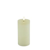 Stompkaars rustiek lyon 7,5cm Creme L